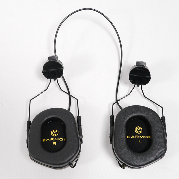 Тактичні навушники EARMOR M31Н із кріпленням Олива - зображення 2