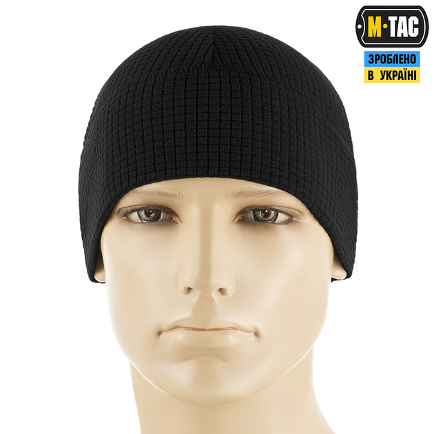 M-Tac шапка-підшоломник фліс ріп-стоп Black S - зображення 2
