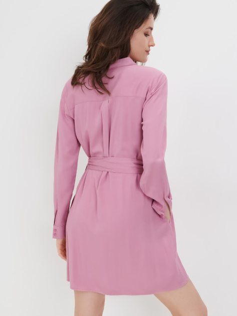 Сукня міні осіння жіноча Sinsay 5802J-39X XXS Рожева (5904298744446) - зображення 2