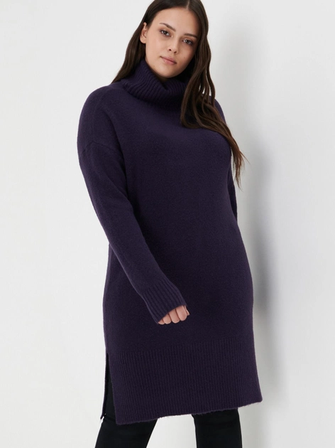 Сукня міді зимова жіноча Sinsay 8893E-48X XS Фіолетова (5904020262514) - зображення 1