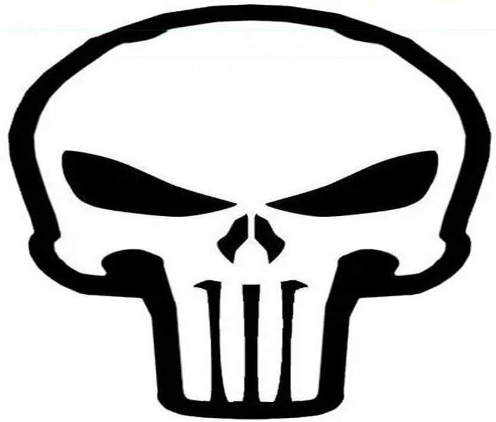 Шеврон патч Каратель Punisher на липучці велкро - зображення 1