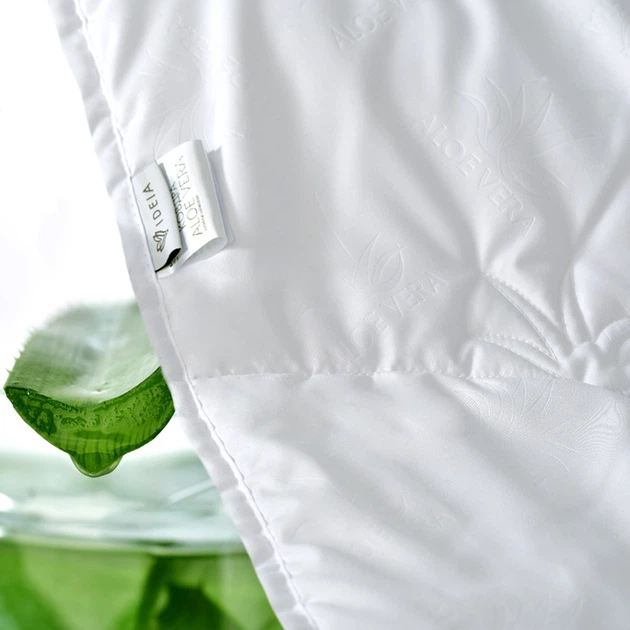 Одеяло IDEIA Aloe Vera зимнее с пропиткой евро 200x220 антиаллергенное волокно (4820182656729) - изображение 3