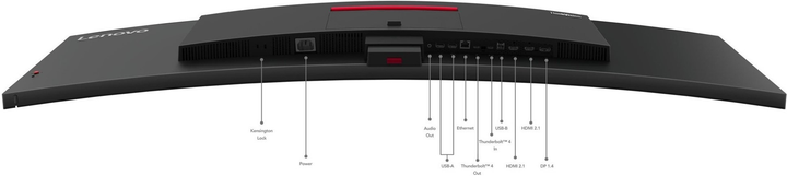 Monitor 49" Lenovo ThinkVision P49w-30 (63DBRAT1EU) - obraz 5