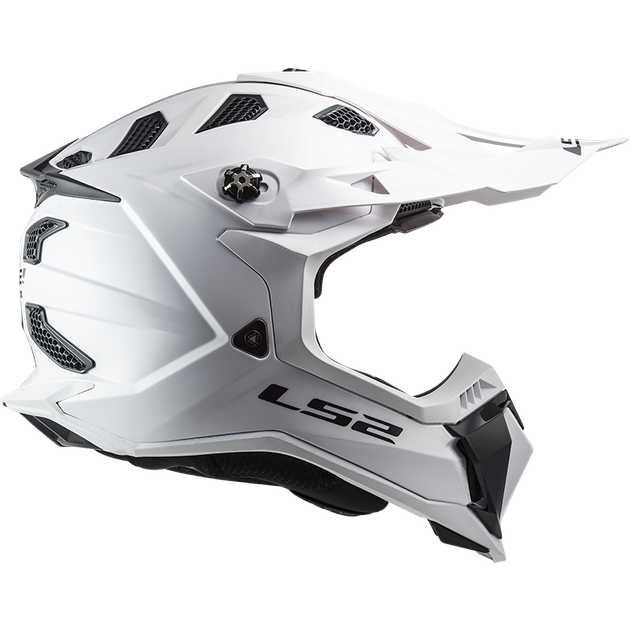 Мотошолом LS2 MX700 Subverter EVO Solid White S - зображення 7