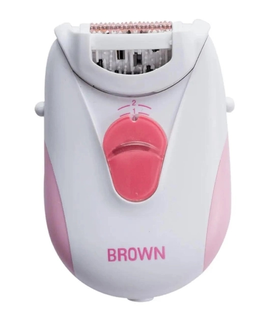 Женский эпилятор 3в1 Brown 2 скорости, 20 пинцетов, сухая эпиляция (BR ...