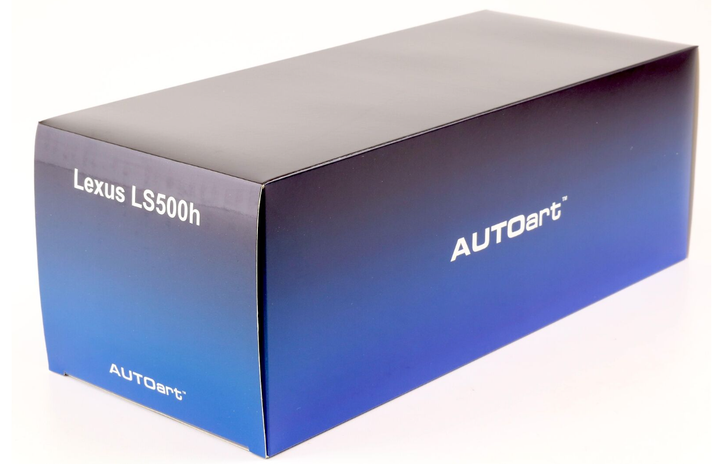 Модель автомобіля Lexus LS500h Limousine Black Metallic by AUTOart, Scale 1:18 - зображення 6