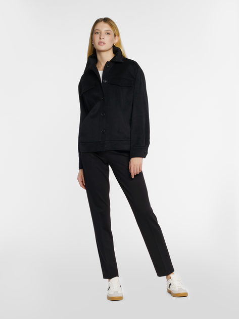 Куртка жіноча чорна Arber Jacket shirt W1 44 чорний (W08.02.02.411) 