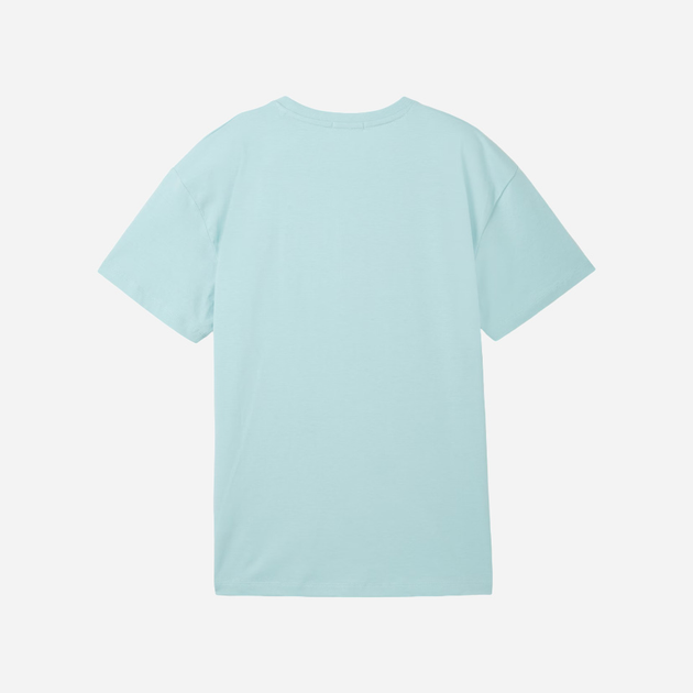 Підліткова футболка оверсайз для хлопчика Tom Tailor 1040275 152см Бірюзова (4067261861128) - зображення 2