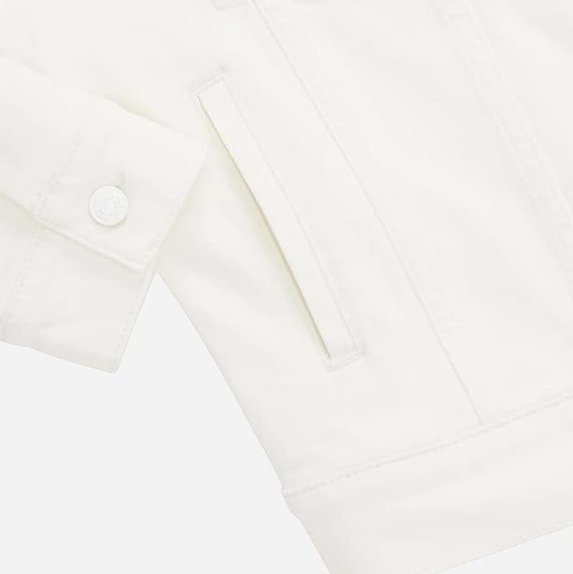 Kurtka jeansowa młodzieżowa dziewczęca Tom Tailor 1041276 164 cm Biała (4067672044608) - obraz 3