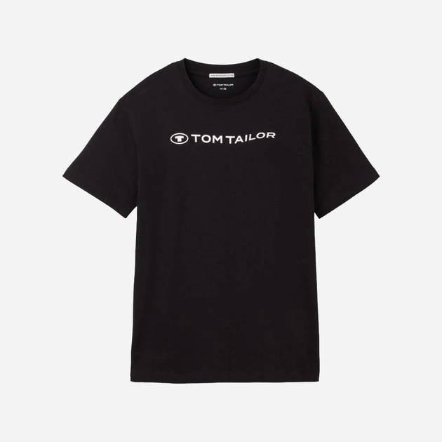 Młodzieżowa koszulka dla chłopca Tom Tailor 1041902 164 cm Czarna (4067672125567) - obraz 1
