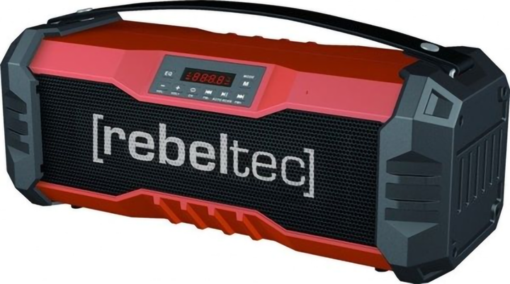 Портативная колонка Rebeltec SoundBox 350 Red black (RBLGLO00026) - изображение 1
