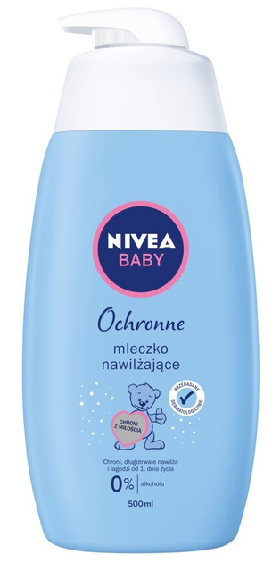 Молочко дитяче Nivea Baby захисне зволожуюче 500 мл (4005808363988) - зображення 1