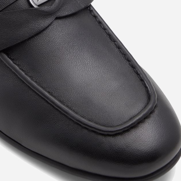 Loafersy męskie skórzane ALDO 13657356-004 43 (10US) 27.1 cm Czarne (57005609509) - obraz 5