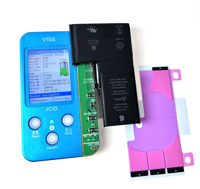 Аккумулятор iPhone X Батарея для iPhone (2716 mAh) + скотч для фиксации ...