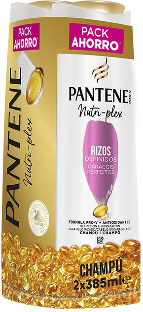 Шампунь Pantene Nutri-Plex Curly Hair 2x385 мл (8700216086080) - зображення 1