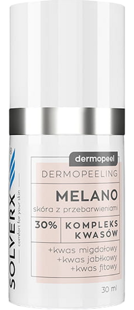 Peeling Solverx Dermopeel Melano z kompleksem kwasów 30 % 30 ml (5907479386732) - obraz 1