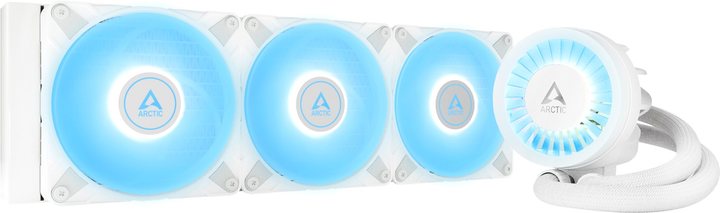 Система жидкостного охлаждения Arctic Liquid Freezer III 360 A-RGB White (ACFRE00152A) - изображение 6