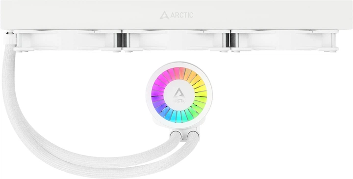 System chłodzenia cieczą Arctic Liquid Freezer III 420 A-RGB White (ACFRE00153A) - obraz 7