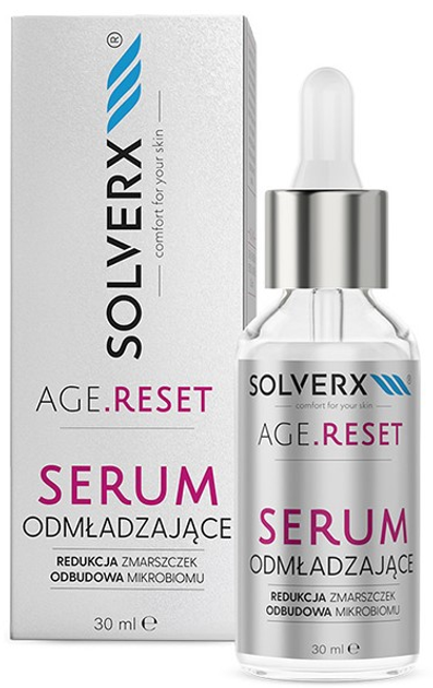 Serum do twarzy Solverx Age Reset odmładzające 30 ml (5907479384912) - obraz 1