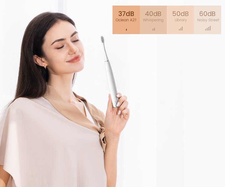 Електрична зубна щітка Oclean Air 2T Electric Toothbrush White - зображення 4