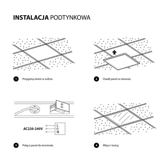 Panel LED DPM 120 x 130 cm PL12030 (5906881210321) - obraz 10