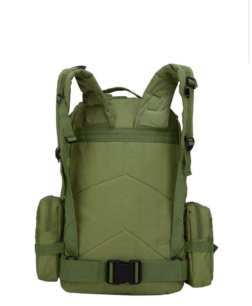 Модульний рюкзак Defense Pack Assembly 50L Olive з відстібними підсумками, з міцного матеріалу Nylon 600D - зображення 2