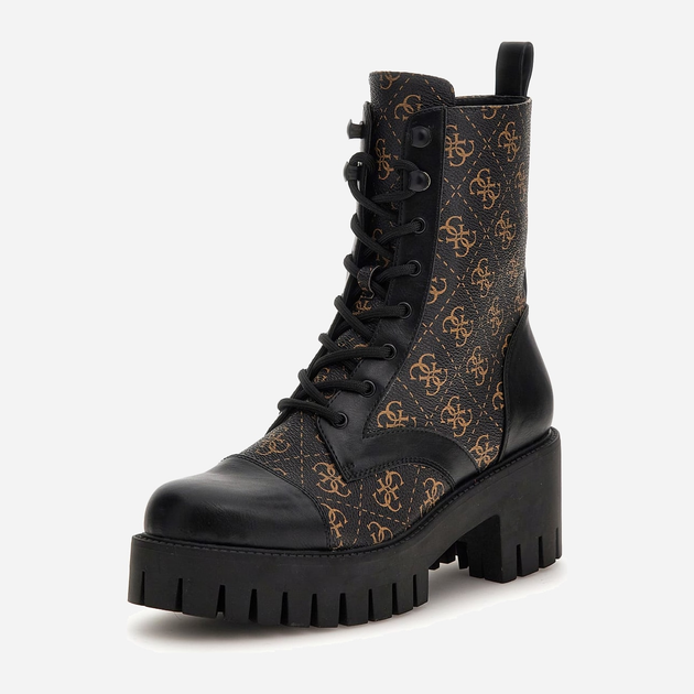 Жіночі ботильйони Guess Walkup 208007167 37 Чорні (7624926084000) - зображення 3