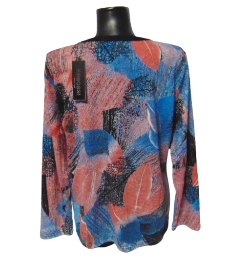 Кофта на молнии Rbossi 1363-01 L-XL разноцветная - изображение 2