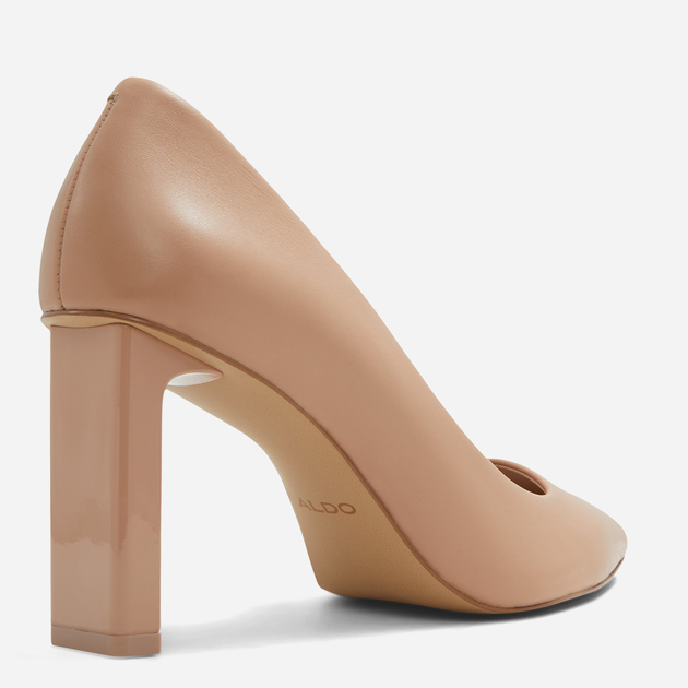 Czółenka damskie skórzane ALDO 13658308-920 39 (8.5US) 25.1 cm Beżowe (57005616279) - obraz 4