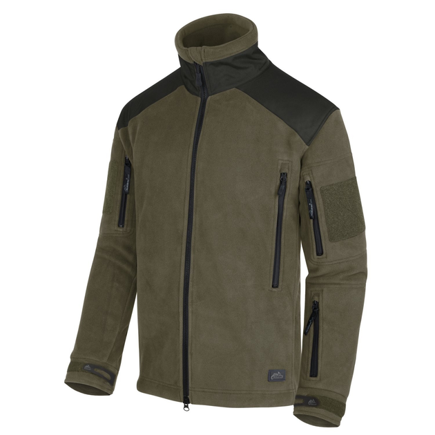 Куртка Helikon-Tex LIBERTY - Double Fleece, Olive/Black S/Regular (BL-LIB-HF-16) - изображение 1