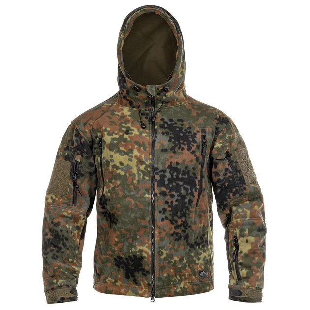 Куртка Helikon-Tex PATRIOT - Double Fleece, Flecktarn L/Regular (BL-PAT-HF-23) - изображение 2