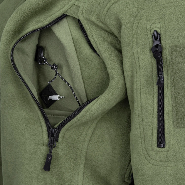 Куртка Helikon-tex Patriot - Double Fleece, Olive green 2XL/Regular (BL-PAT-HF-02) - изображение 7