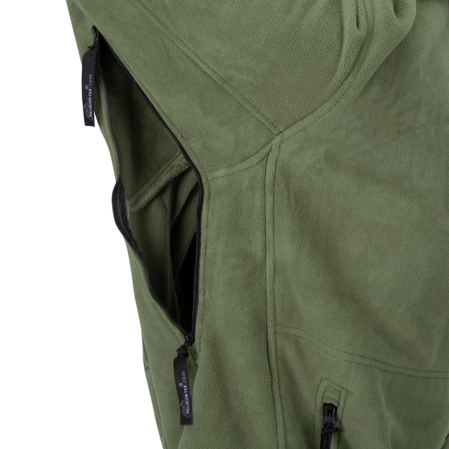 Куртка Helikon-tex Patriot - Double Fleece, Olive green 2XL/Regular (BL-PAT-HF-02) - изображение 8