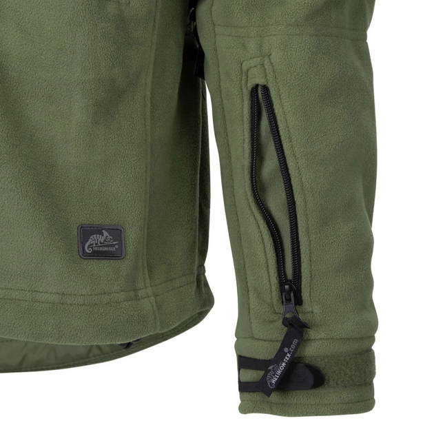 Куртка Helikon-tex Patriot - Double Fleece, Olive green 2XL/Regular (BL-PAT-HF-02) - изображение 9