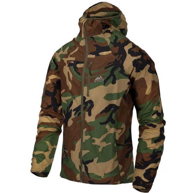 Куртка Helikon-Tex TRAMONTANE Wind Jacket - WindPack Nylon, Woodland XL/Regular (KU-TMT-NL-03) - зображення 1