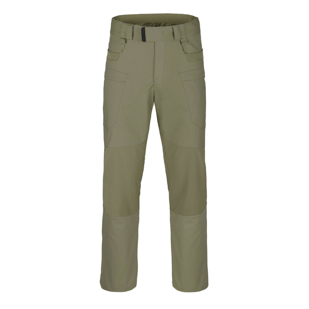 Штани Helikon-Tex HYBRID TACTICAL - PolyCotton Ripstop, Adaptive green 4XL/Long (SP-HTP-PR-12) - зображення 2