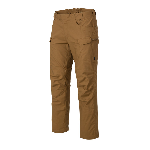 Штани Helikon-Tex URBAN TACTICAL - PolyCotton Ripstop, Mud brown S/Regular (SP-UTL-PR-60) - изображение 1