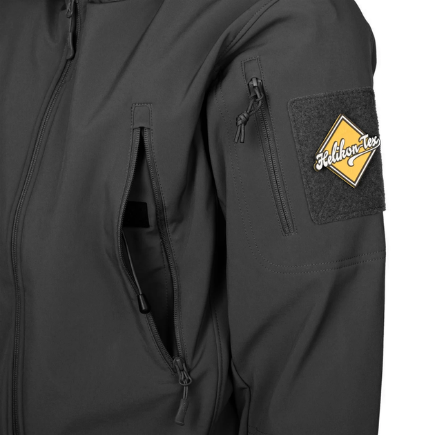 Куртка Helikon-Tex GUNFIGHTER - Shark Skin Windblocker, Black 2XL/Regular (KU-GUN-FM-01) - зображення 9