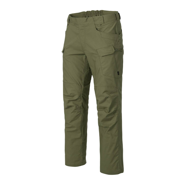 Штани Helikon-Tex URBAN TACTICAL - PolyCotton Ripstop, Olive green S/Regular (SP-UTL-PR-02) - изображение 1