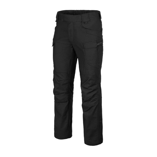 Штани Helikon-Tex URBAN TACTICAL - PolyCotton Canvas, Black 2XL/Short (SP-UTL-PC-01) - изображение 1