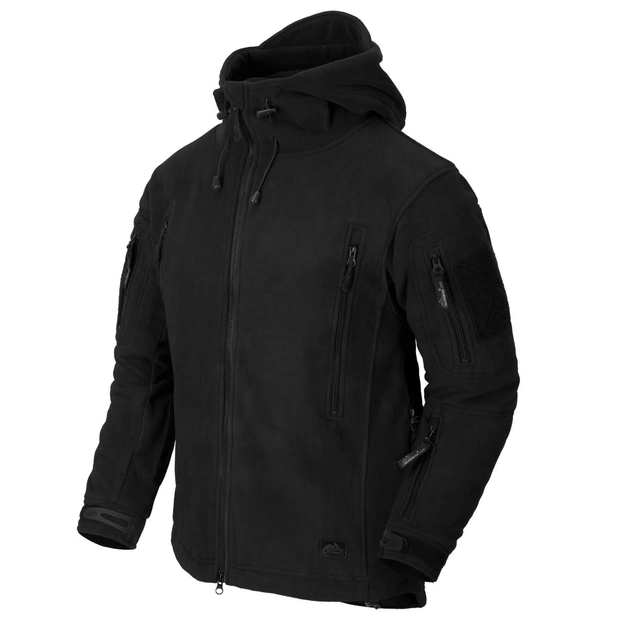 Куртка Helikon-Tex PATRIOT - Double Fleece, Black S/Regular (BL-PAT-HF-01) - зображення 1