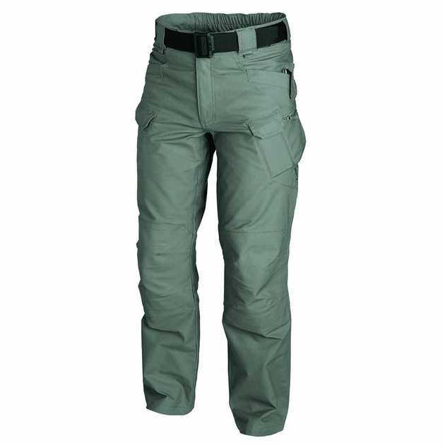 Брюки Helikon-Tex URBAN TACTICAL - Canvas, Olive drab S/Long (SP-UTL-CO-32) - зображення 1