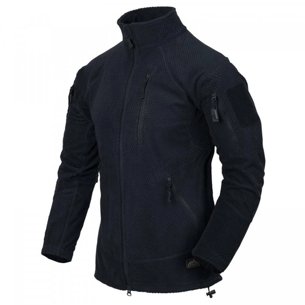 Куртка Helikon-Tex ALPHA Tactical - Grid Fleece, Navy blue XS/Regular (BL-ALT-FG-37) - зображення 1