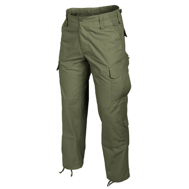 Штани Helikon-Tex CPU - Polycotton Ripstop, Olive green XS/Regular (SP-CPU-PR-02) - изображение 1