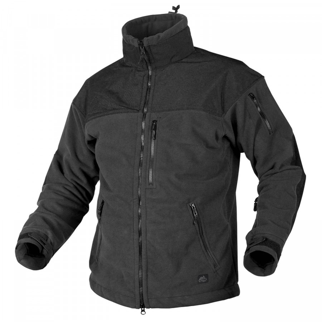 Куртка Helikon-Tex CLASSIC ARMY - Fleece Windblocker, Black XS/Regular (BL-CAF-FM-01) - изображение 1