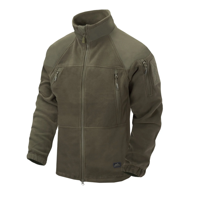 Куртка Helikon-Tex STRATUS - Heavy Fleece, Taiga green L/Regular (BL-STC-HF-09) - изображение 1