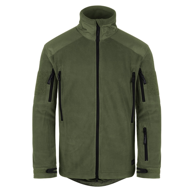 Куртка Helikon-Tex LIBERTY - Double Fleece, Olive green M/Regular (BL-LIB-HF-02) - зображення 2