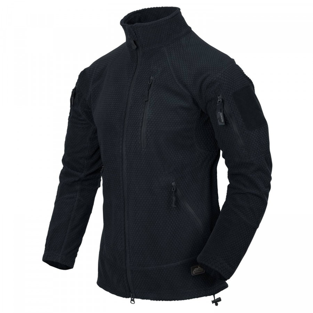 Куртка Helikon-Tex ALPHA Tactical - Grid Fleece, Navy blue M/Regular (BL-ALT-FG-37) - зображення 1