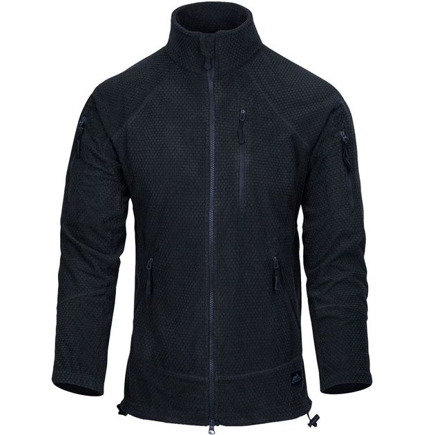 Куртка Helikon-Tex ALPHA Tactical - Grid Fleece, Navy blue M/Regular (BL-ALT-FG-37) - зображення 2