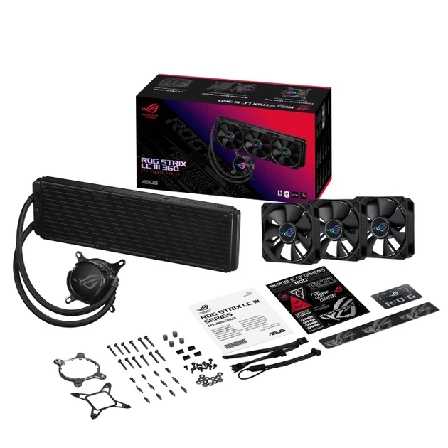 Система водяного охлаждения Asus ROG Strix LC III 360 (90RC00T0-M0UAY0) - Фото 8 Система водяного охлаждения Asus ROG Strix LC III 360 (90RC00T0-M0UAY0) - изображение 8